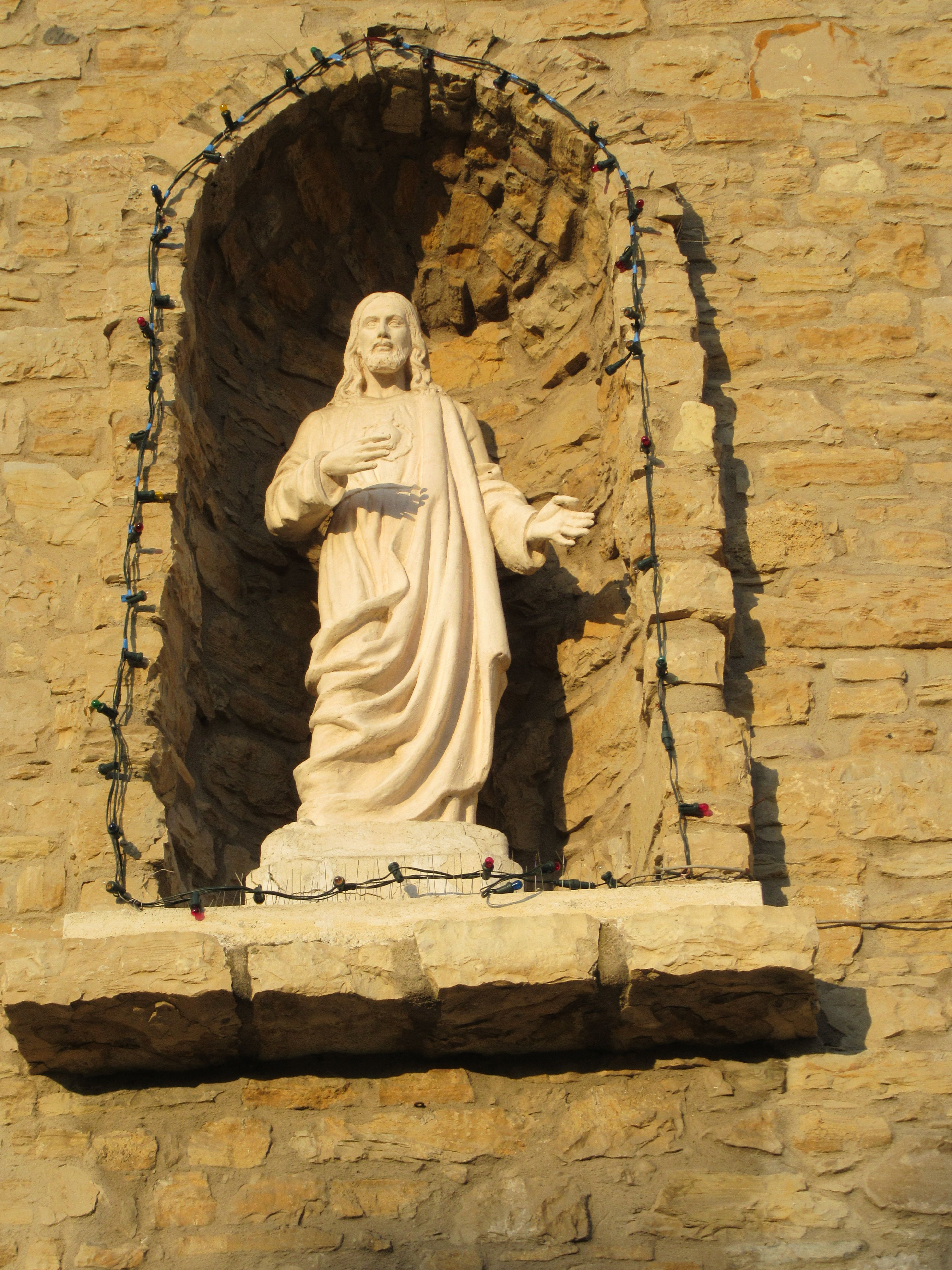 La statua del Cristo
