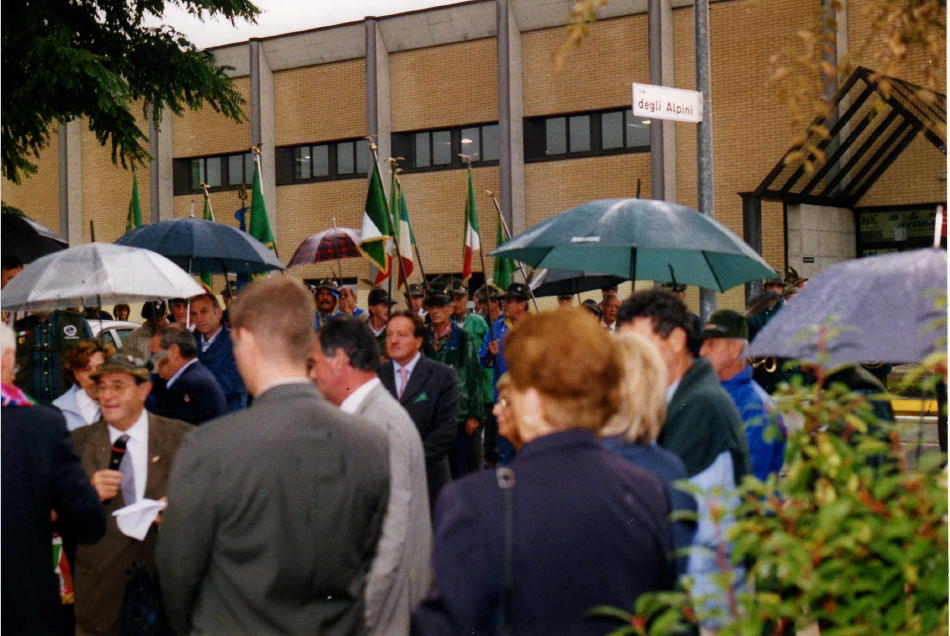 Inaugurazione Via degli Alpini